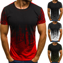 Load image into Gallery viewer, Streetwear 3XL 3D Splashed INK Men T Shirts Short Sleeve Paint Tshirts Loose Joggers Workouts Muscle Tee Summer Plus Size Tee