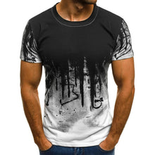 Load image into Gallery viewer, Streetwear 3XL 3D Splashed INK Men T Shirts Short Sleeve Paint Tshirts Loose Joggers Workouts Muscle Tee Summer Plus Size Tee