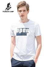 Load image into Gallery viewer, Pioneer Camp New summer men T-shirt brand clothing fashion printed short male T shirt top quality 100% cotton Tshirt ADT701079